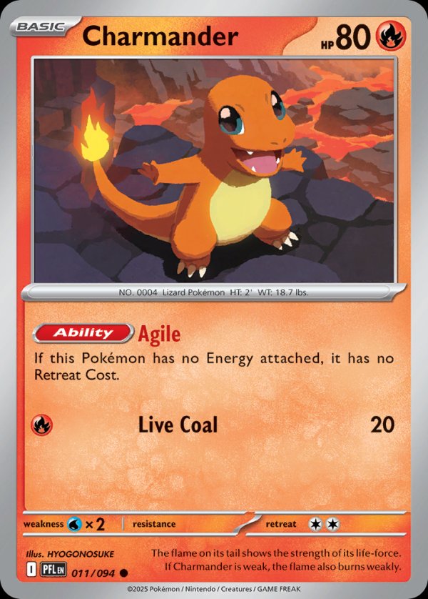Charmander PFL 011 Common