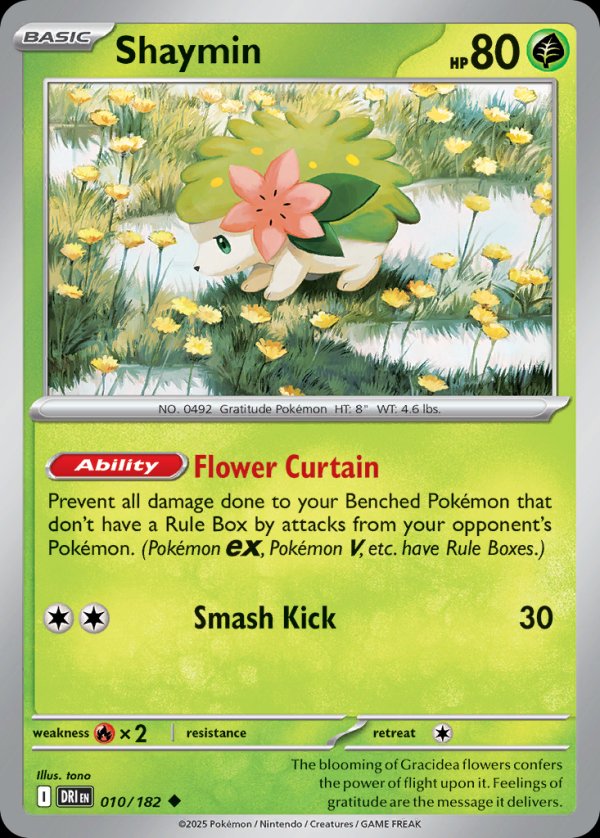 Shaymin DRI 010 Uncommon
