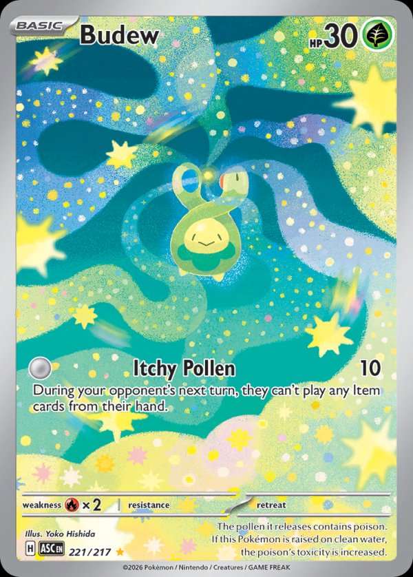 Budew ASC 221 Illustration Rare