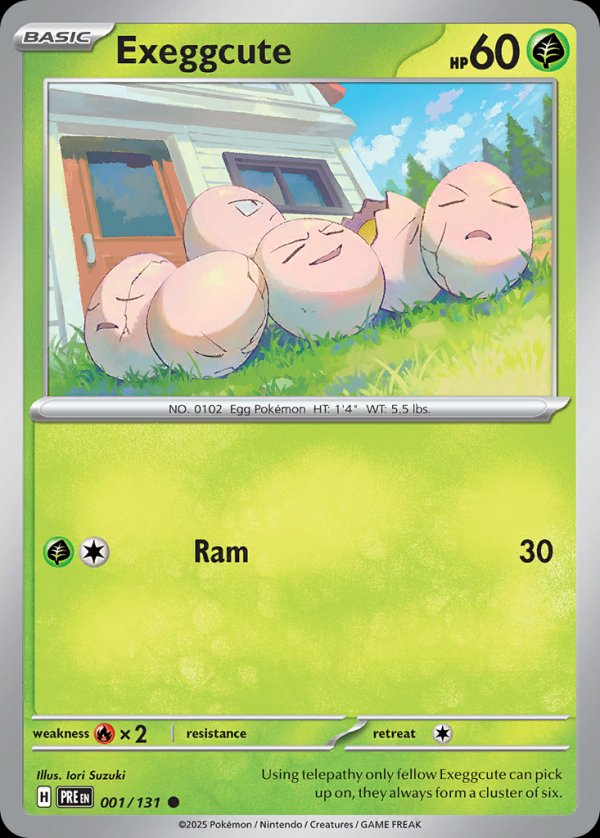 Exeggcute PRE 001 Common